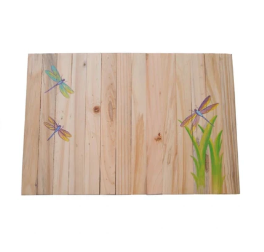 Dancing Dragonfly Placemat | Natural