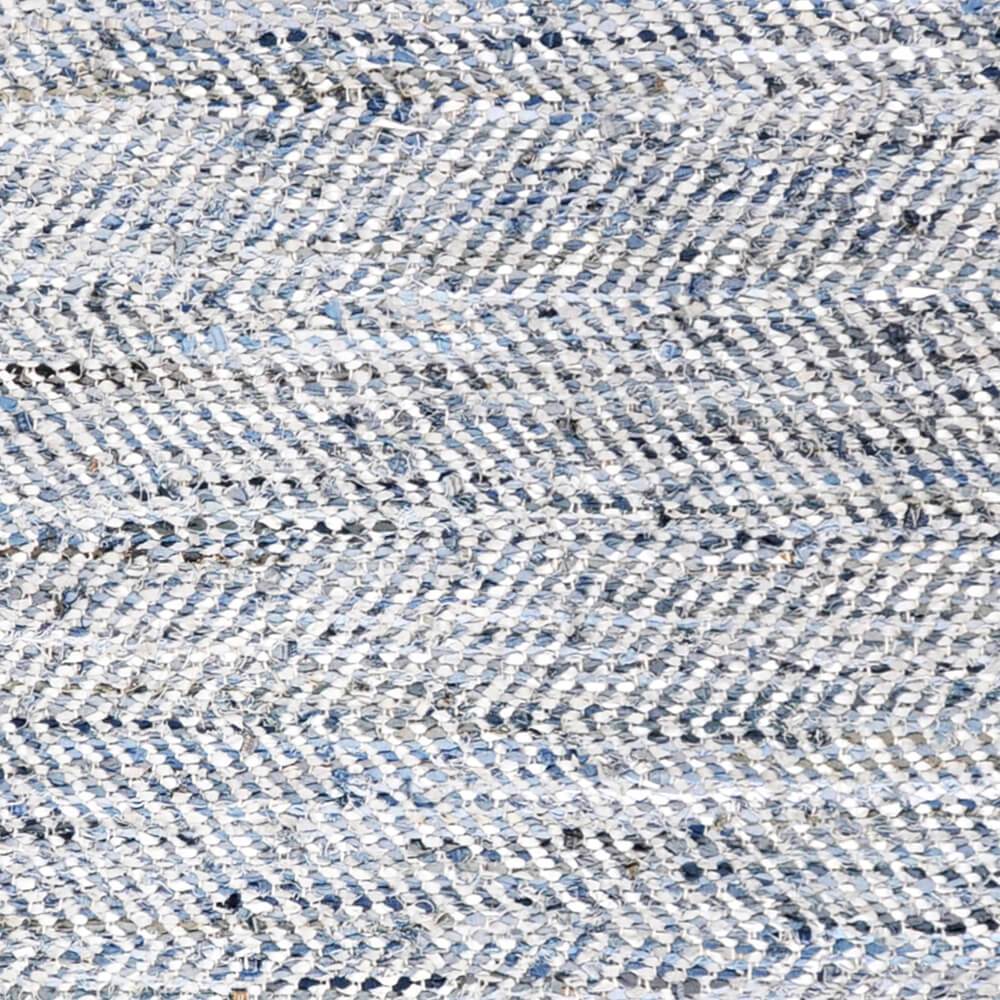 Denim Flatweave Rug Ivory